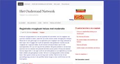 Desktop Screenshot of ouderraad.net